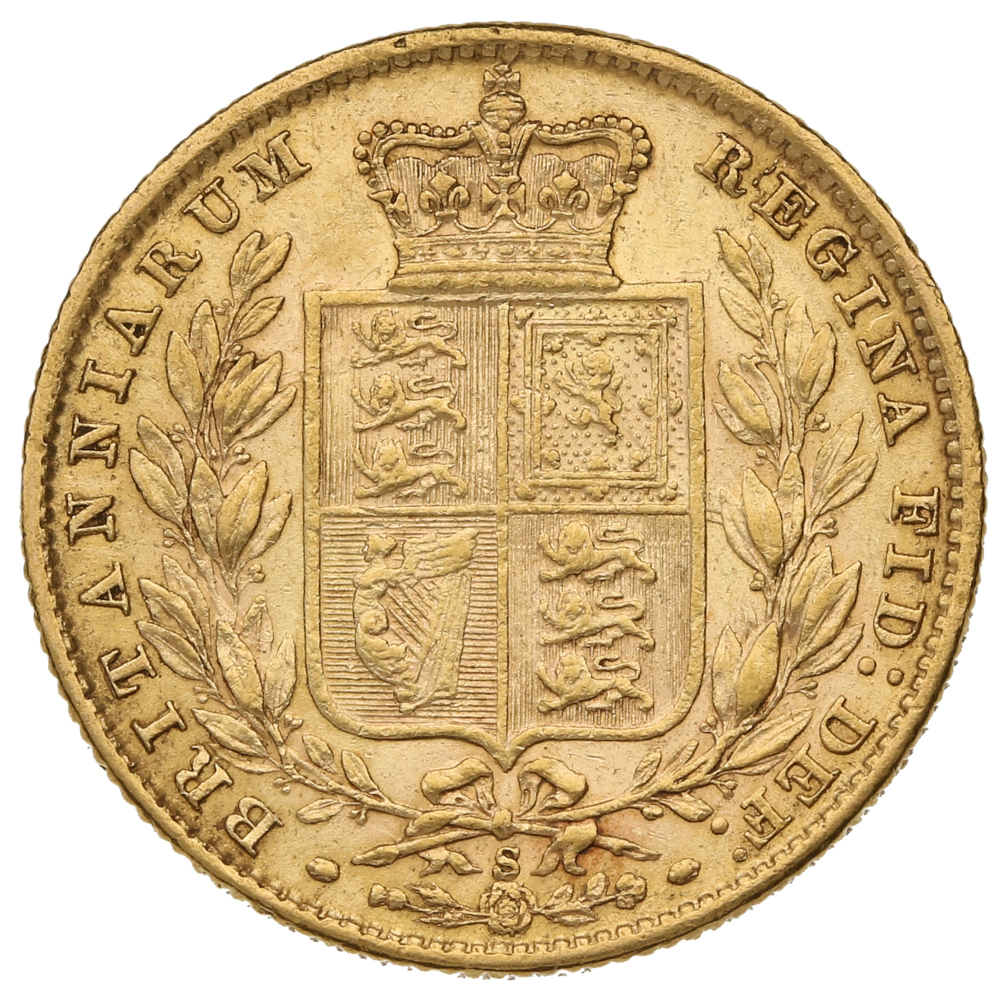 1878 Sterlina - Vittoria Giovane - Stemma Coronato - S